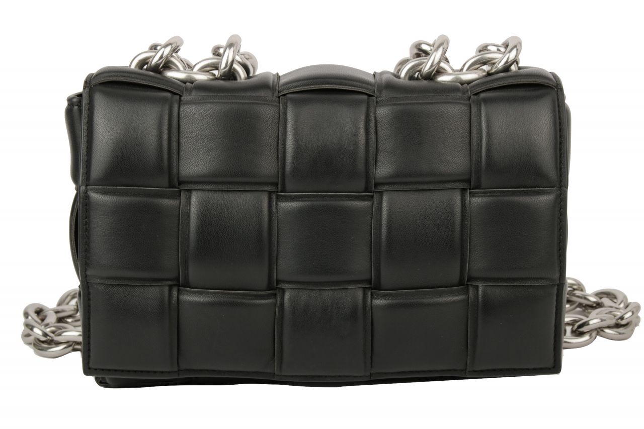 Bottega Veneta Chain Cassette Schwarz