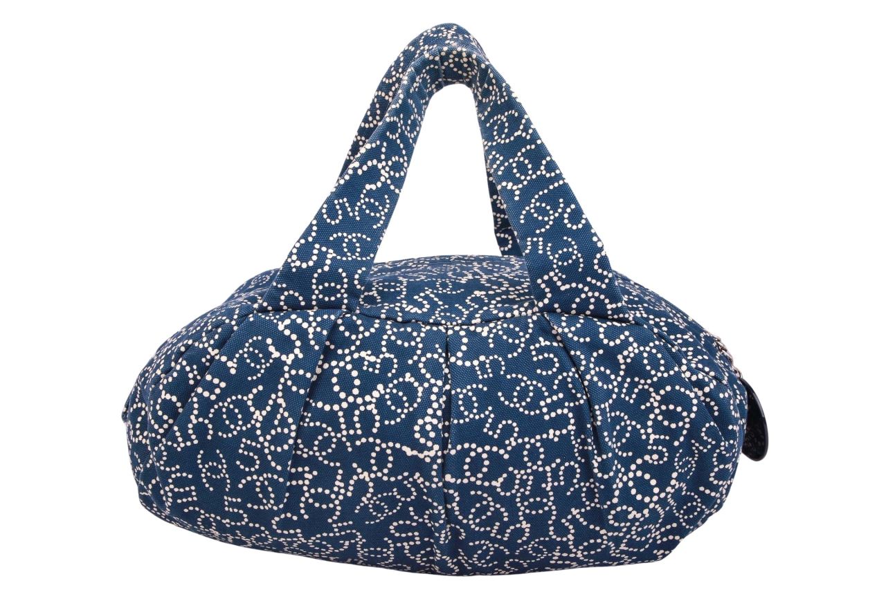 Chanel Schultertasche Blau