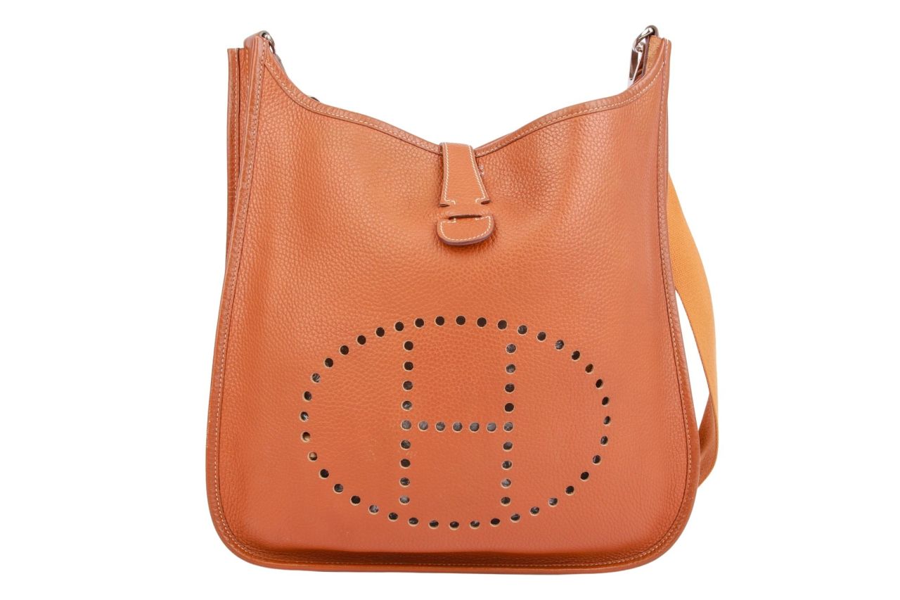 Hermès Evelyne 33 Clemence Cognac