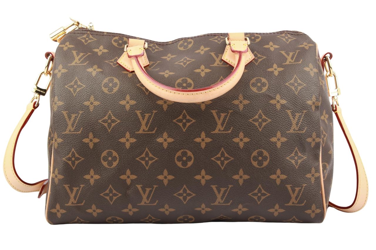 Louis Vuitton Speedy 30 Bandoulliere Monogram Canvas