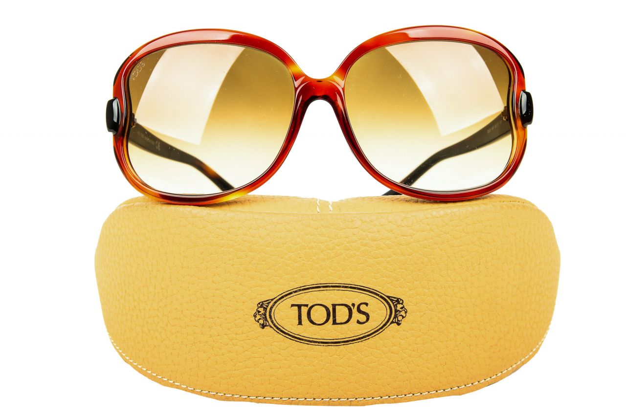 Tod's Sunglasses Light Havana Brown