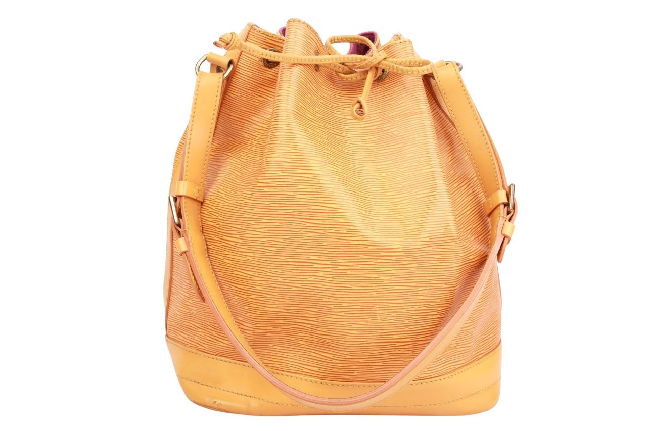 Louis Vuitton Sac Noé Grand Epi Leder Gelb