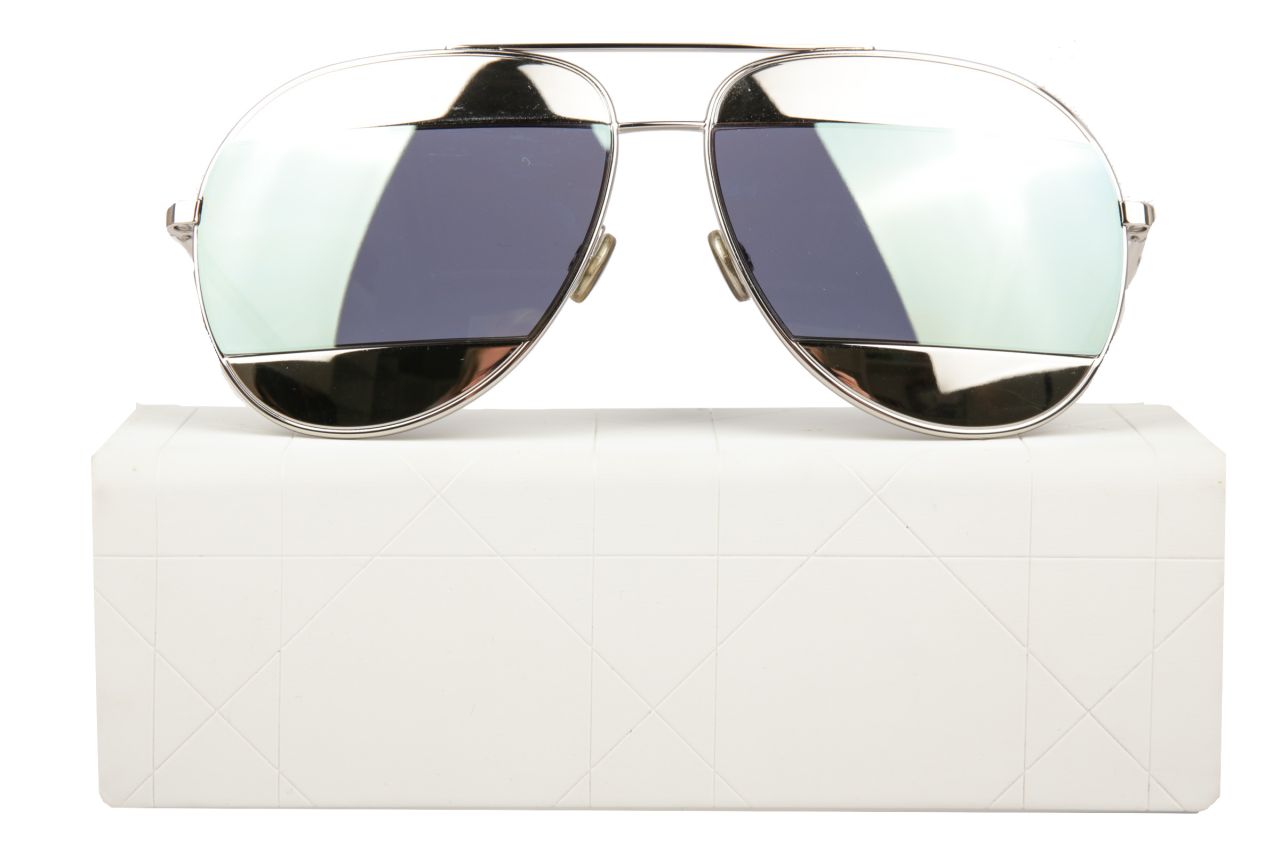 Dior Sonnenbrille Split1 Palladium / Blue