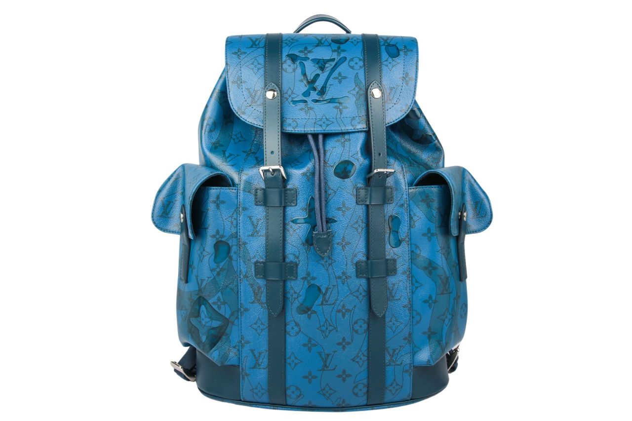 Louis Vuitton Christopher Abyss Blue Limited Edition Rucksack