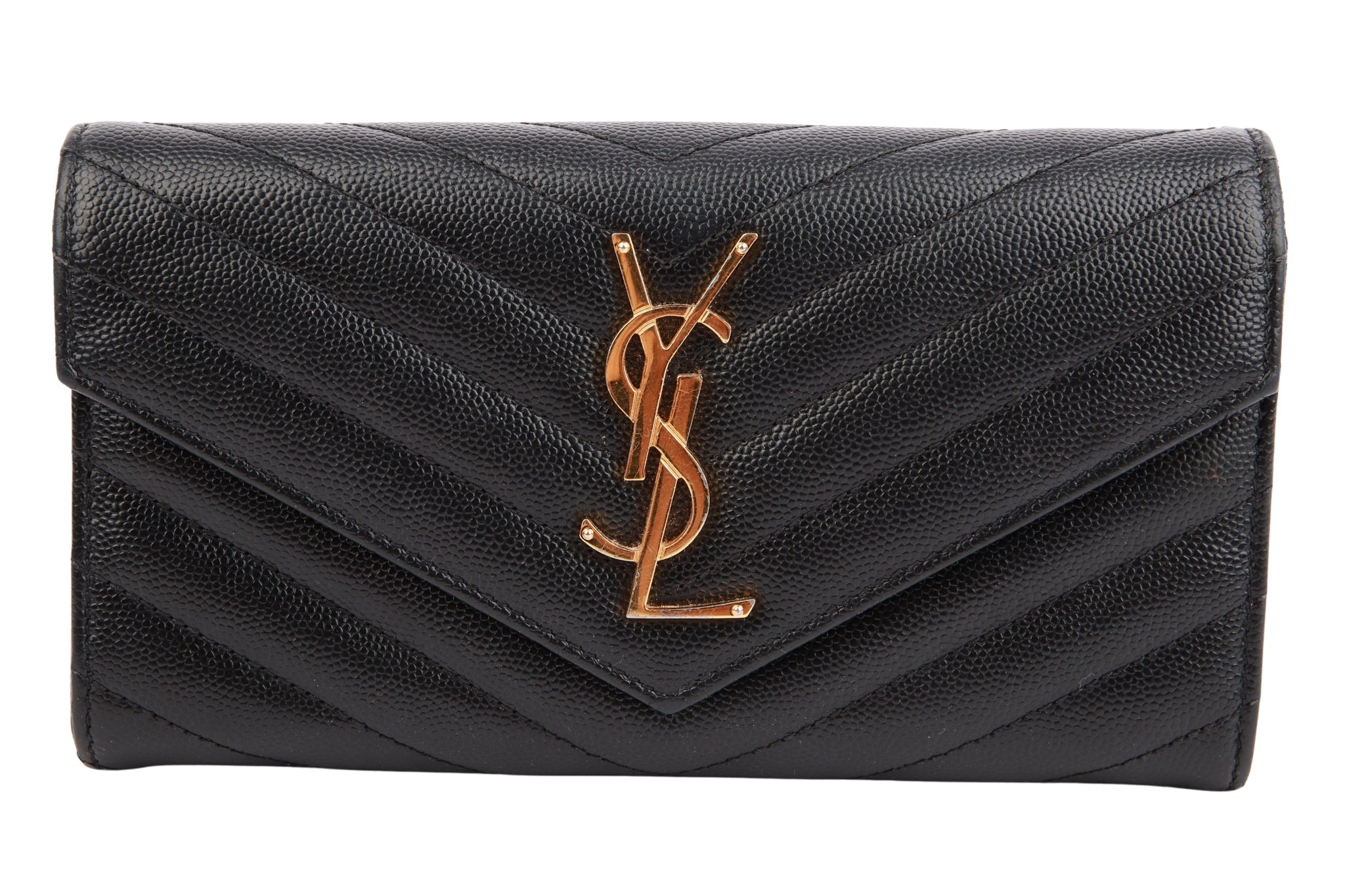 Saint Laurent Wallet Black