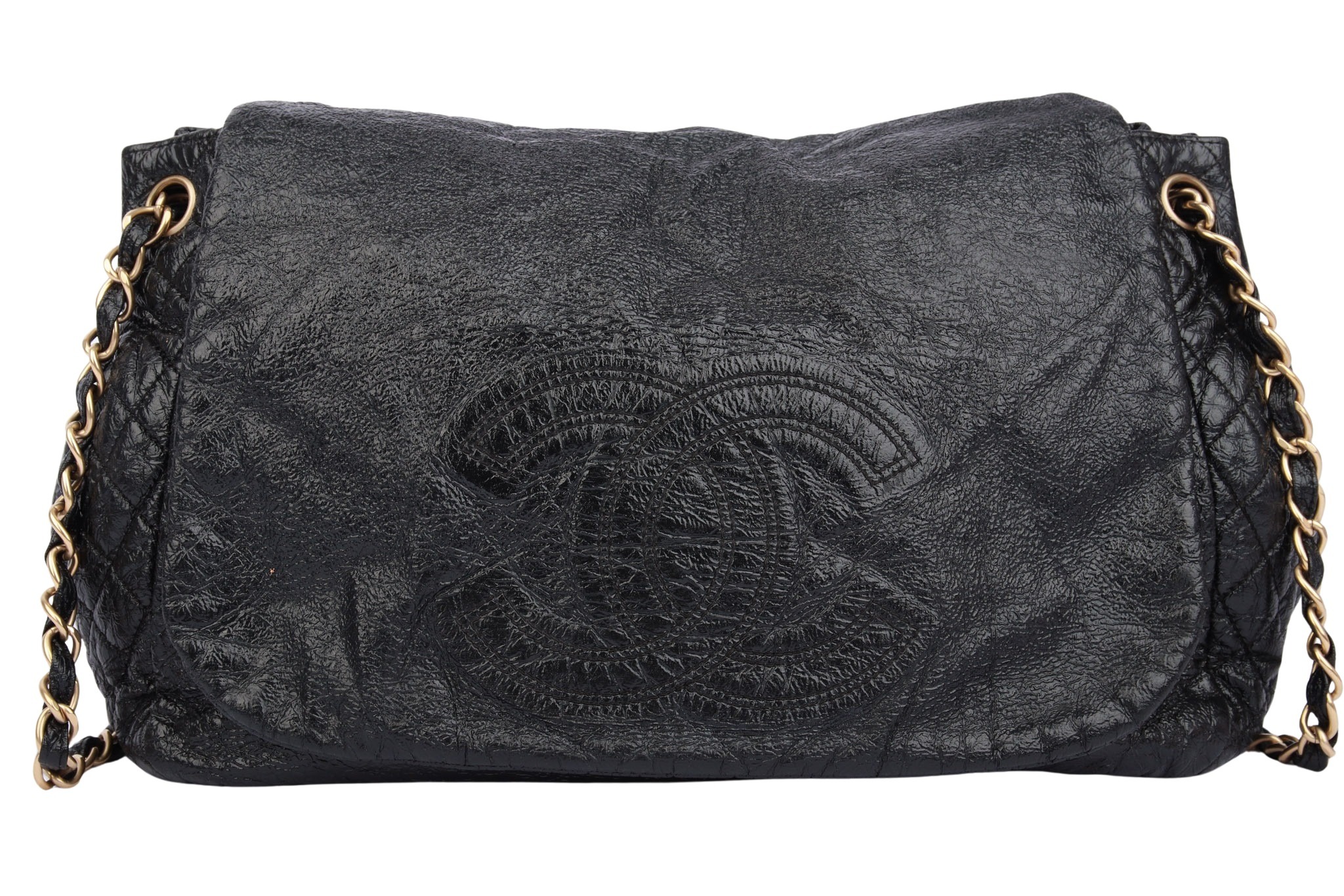 Chanel Ketten Tote Bag Schwarz