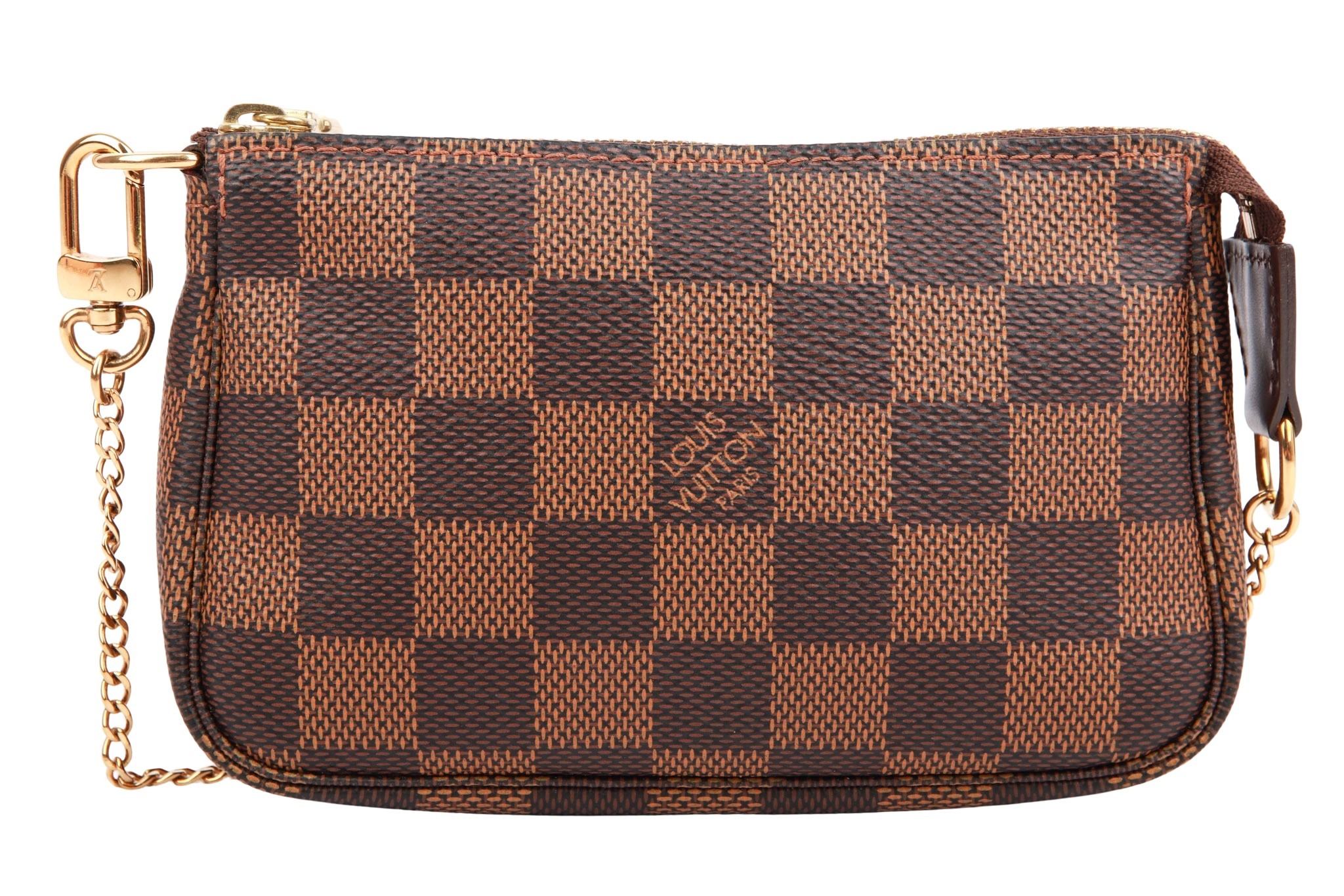 Louis Vuitton Mini Pochette Damier Ebene Canvas