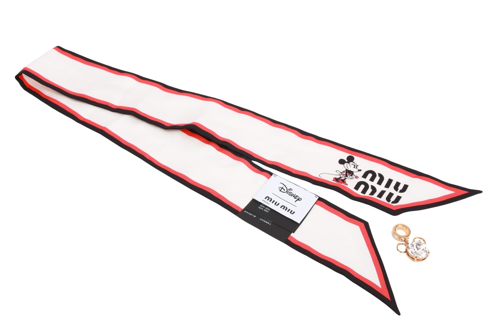 Miu Miu x Disney Halstuch Seide