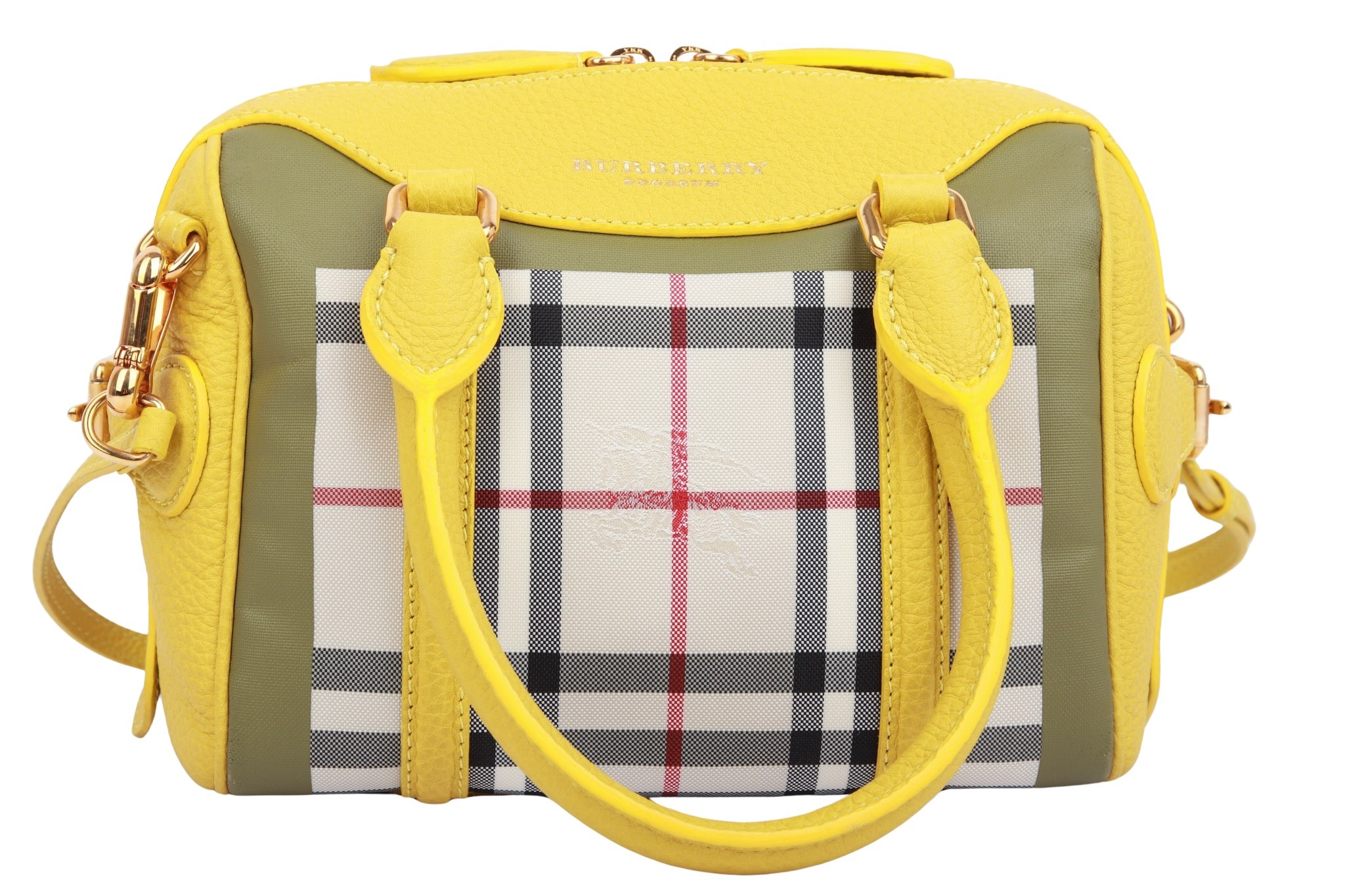 Burberry Bowling Bag Gelb