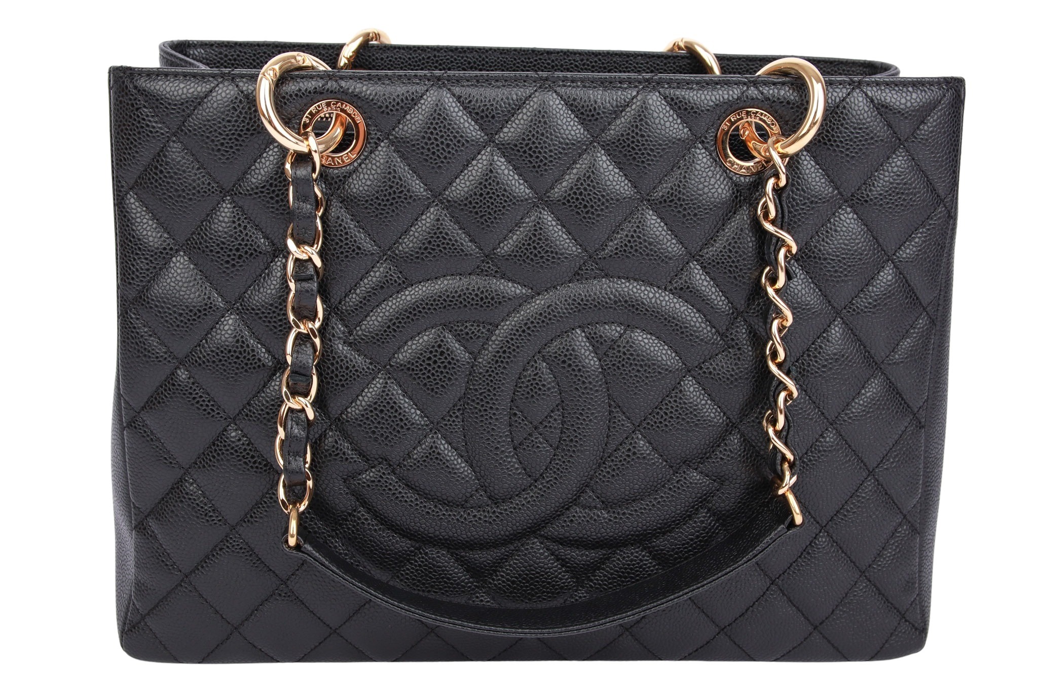 Chanel Grand Shopping Tote Schwarz
