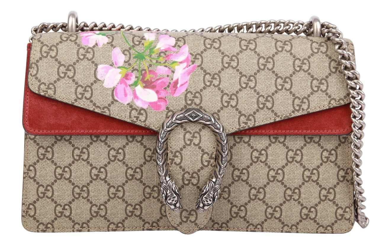 Gucci Dionysus Blooms GG Supreme Canvas / Rosa
