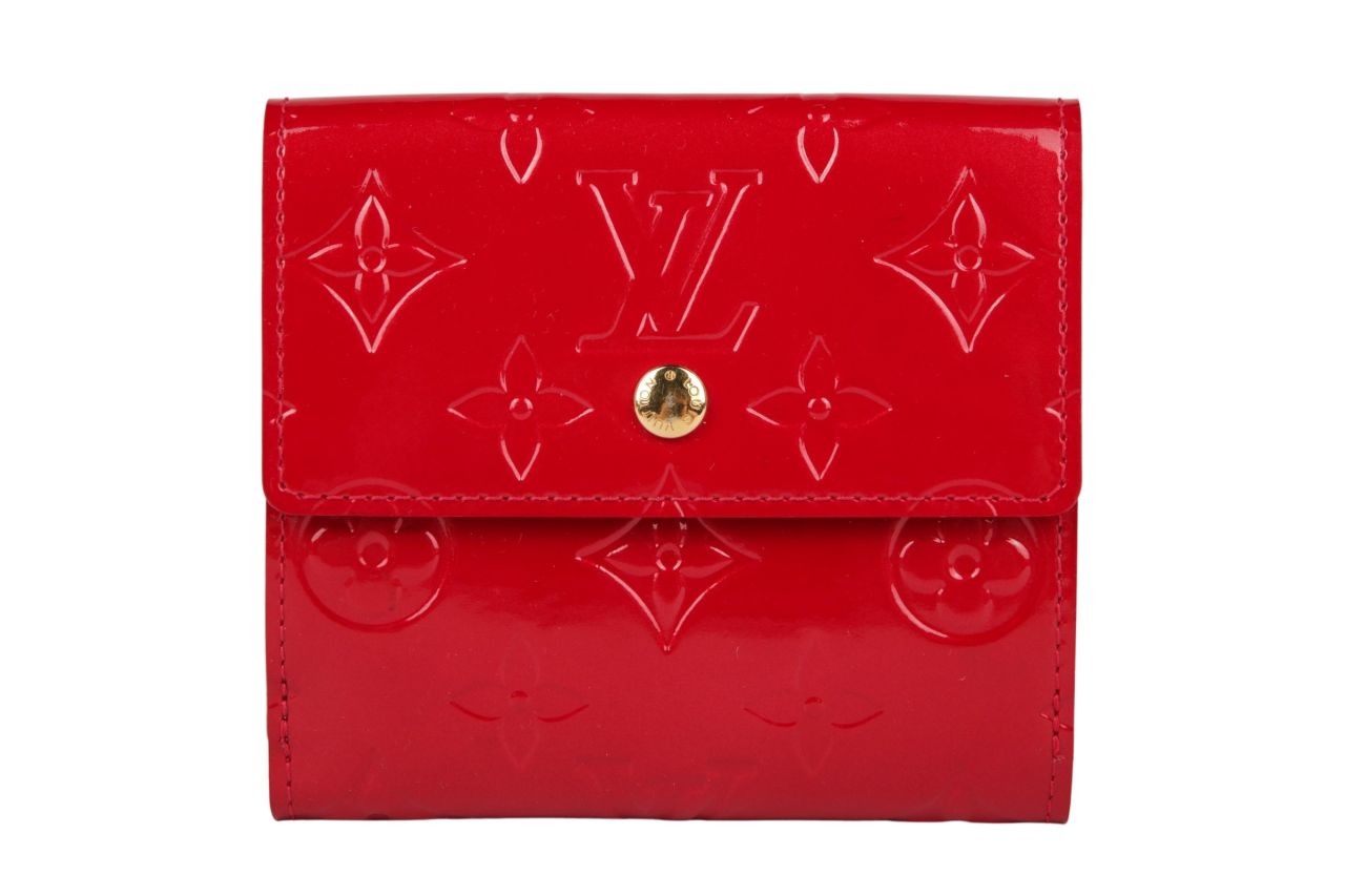 Louis Vuitton Lodlow Wallet Monogram Vernis Rot