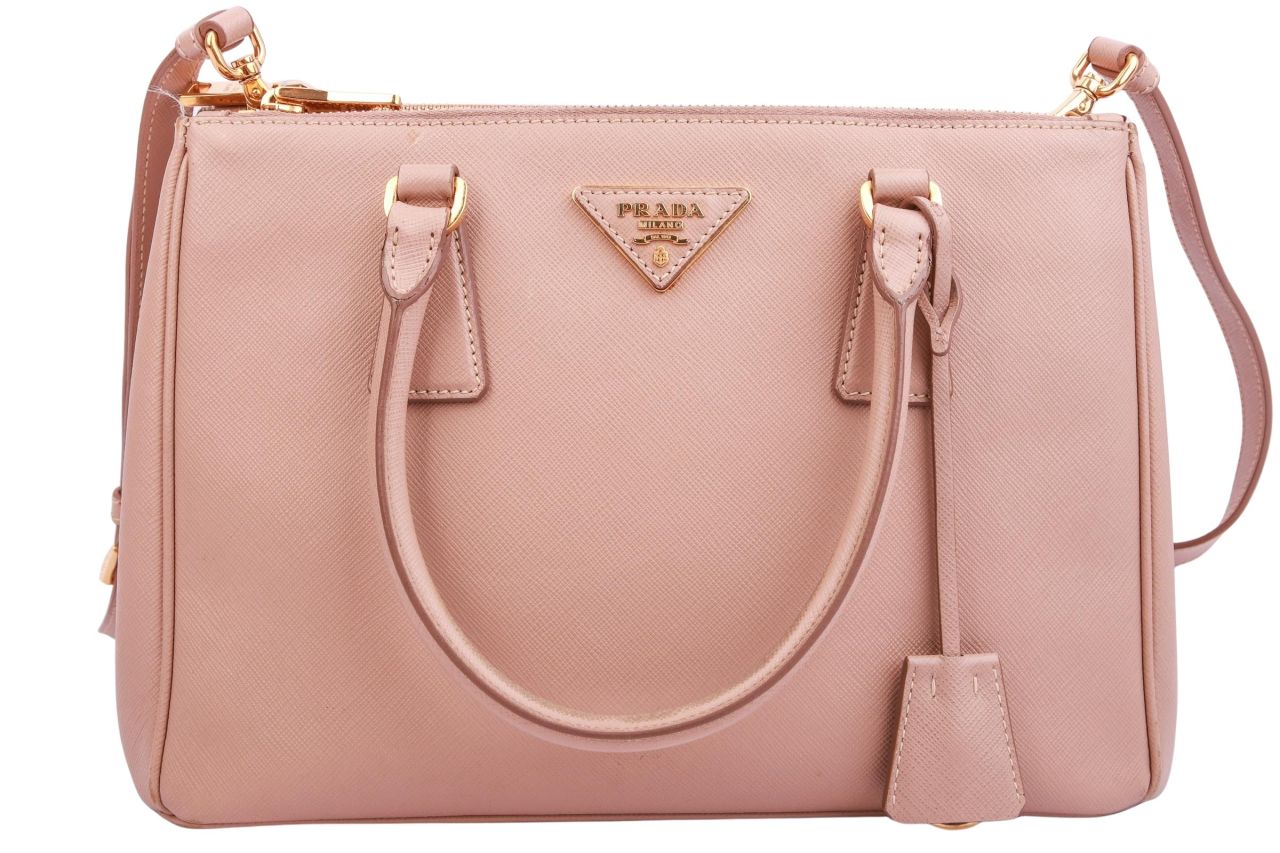 Prada Galleria Saffiano Tasche Nude