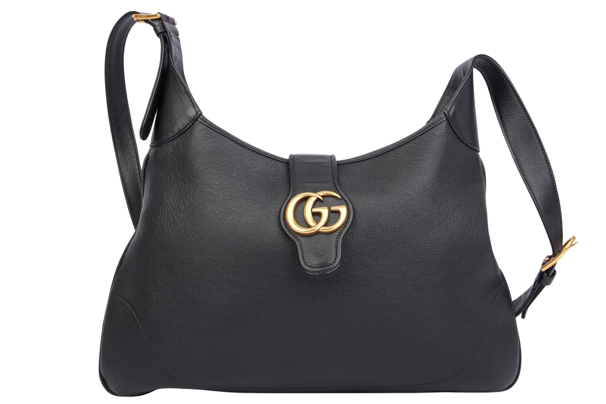 Gucci Handtasche GG Leder Schwarz
