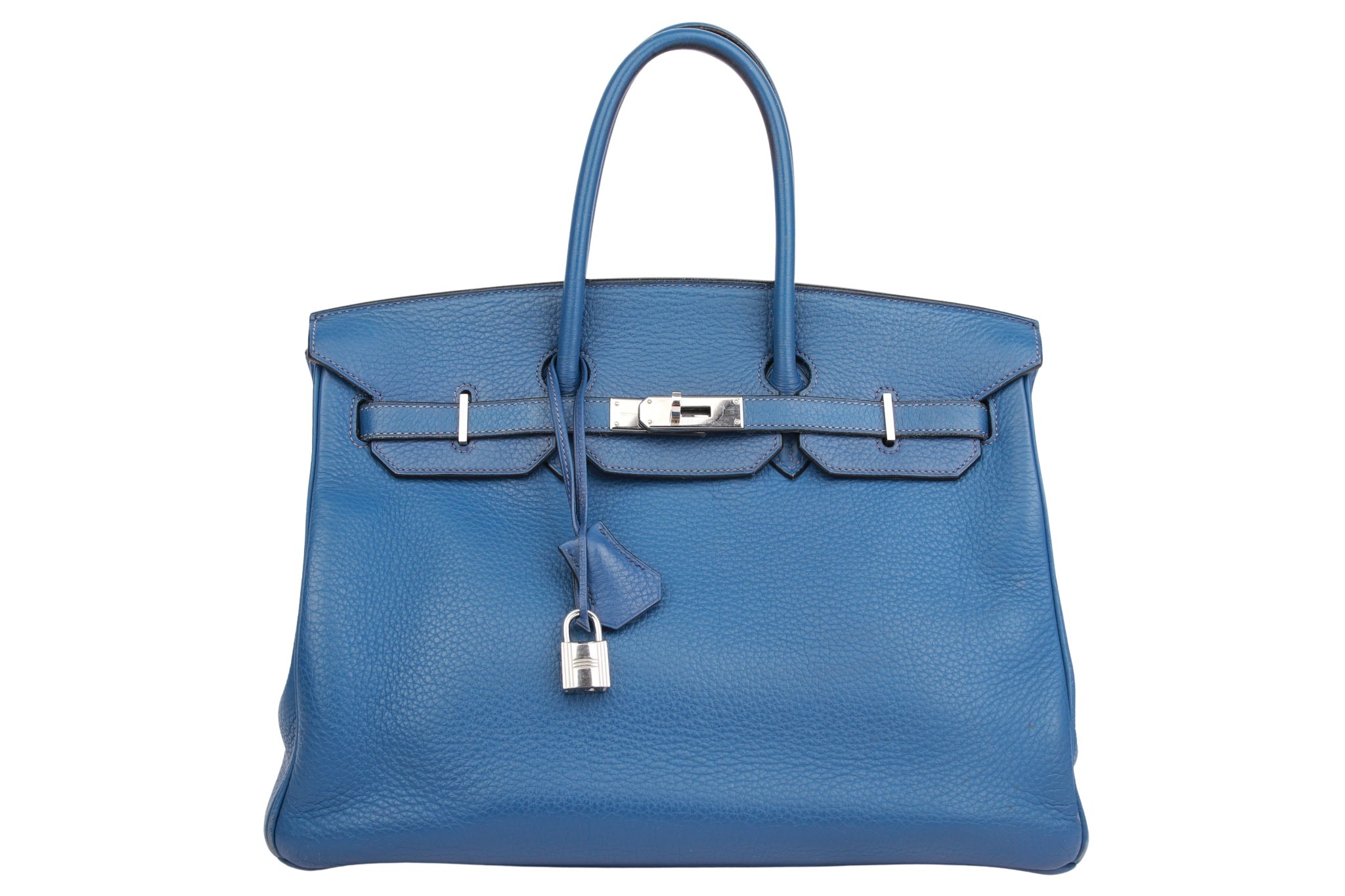 Hernes Birkin 35 Togo Bleu De Malte