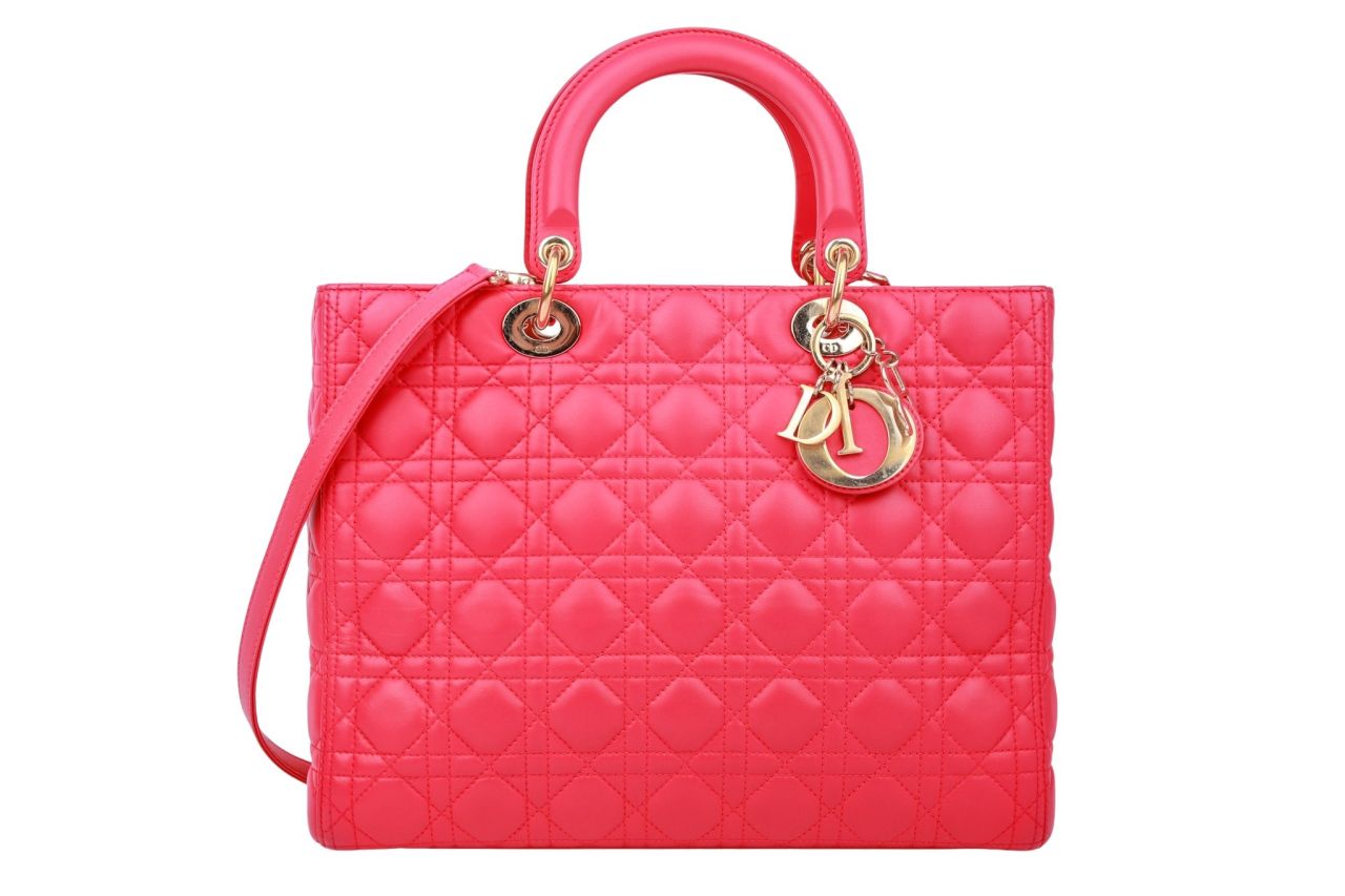 Dior Lady Dior Large Pink