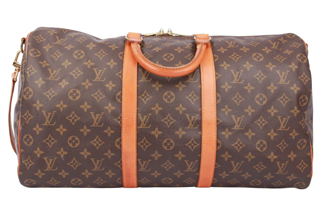 Louis Vuitton Keepall 50 Bandoulière Monogram Canvas