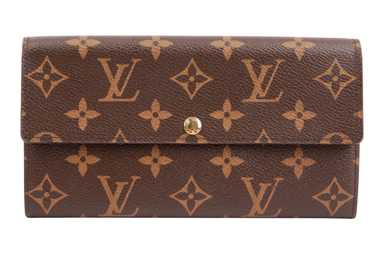 Louis Vuitton Sarah Geldbörse Monogram Canvas