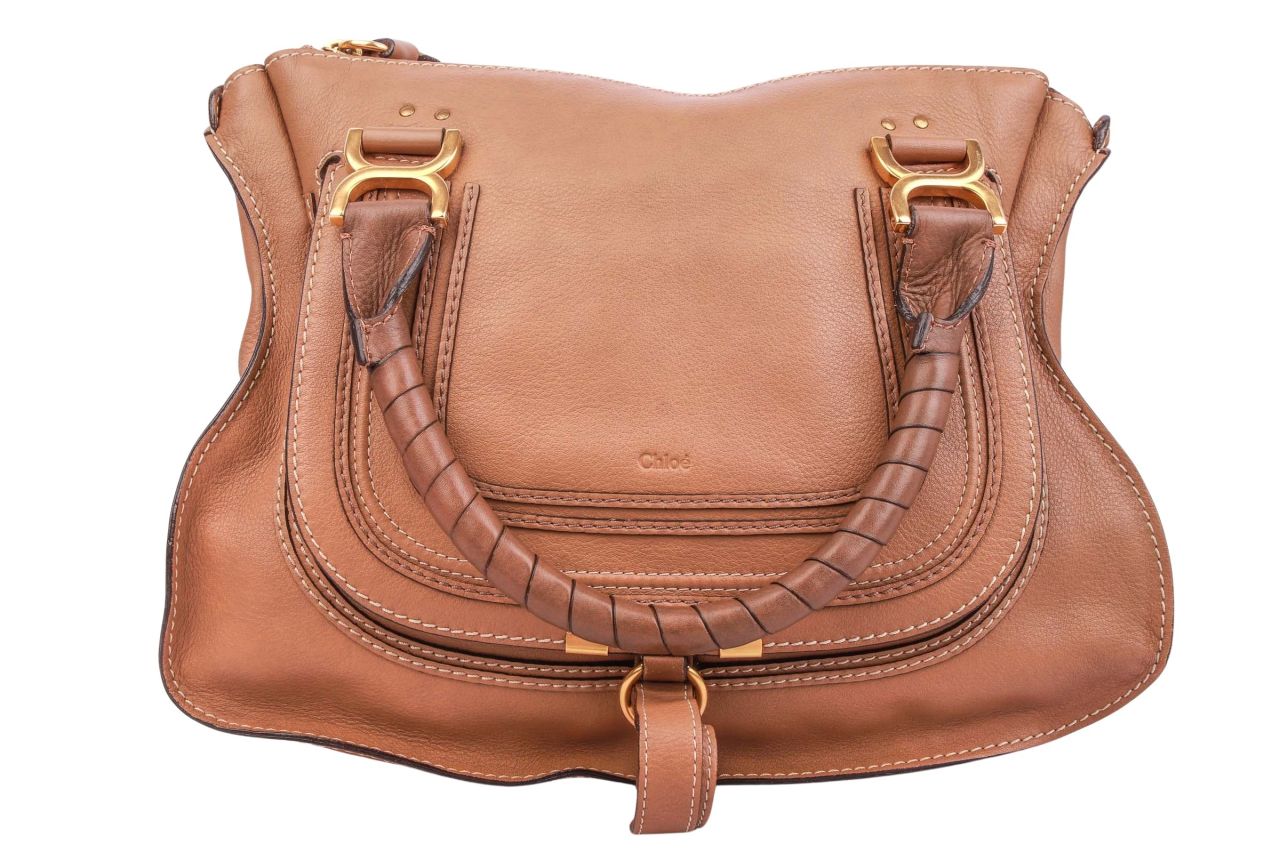 Chloé Marcie Large Hellbraun