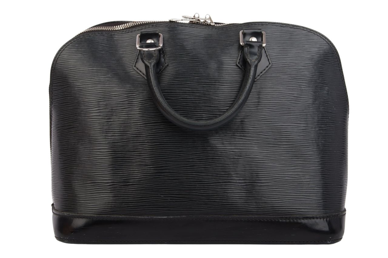 Louis Vuitton Alma Epi Leder Schwarz