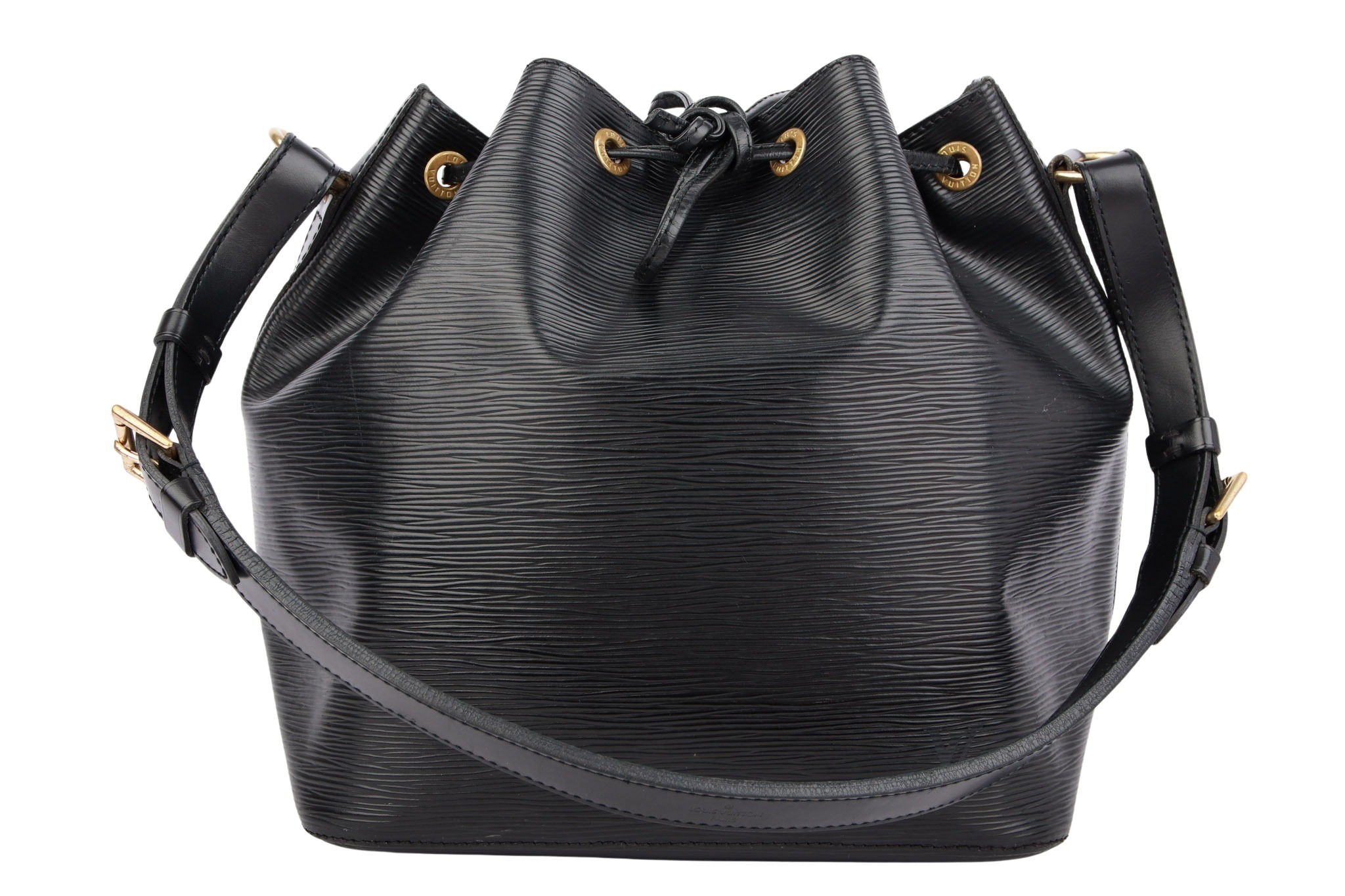 Louis Vuitton Sac Noé Epi Leder Petit Schwarz