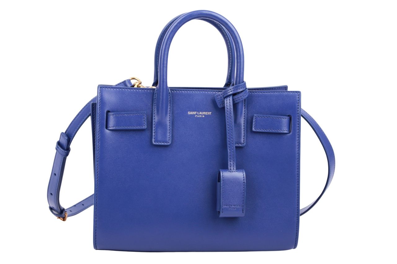 Saint Laurent Jules Nano Bag Royalblau