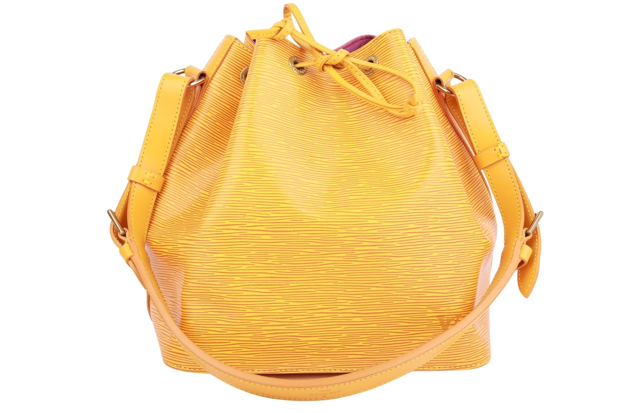 Louis Vuitton Sac Noé Petit Epi Leder Grün