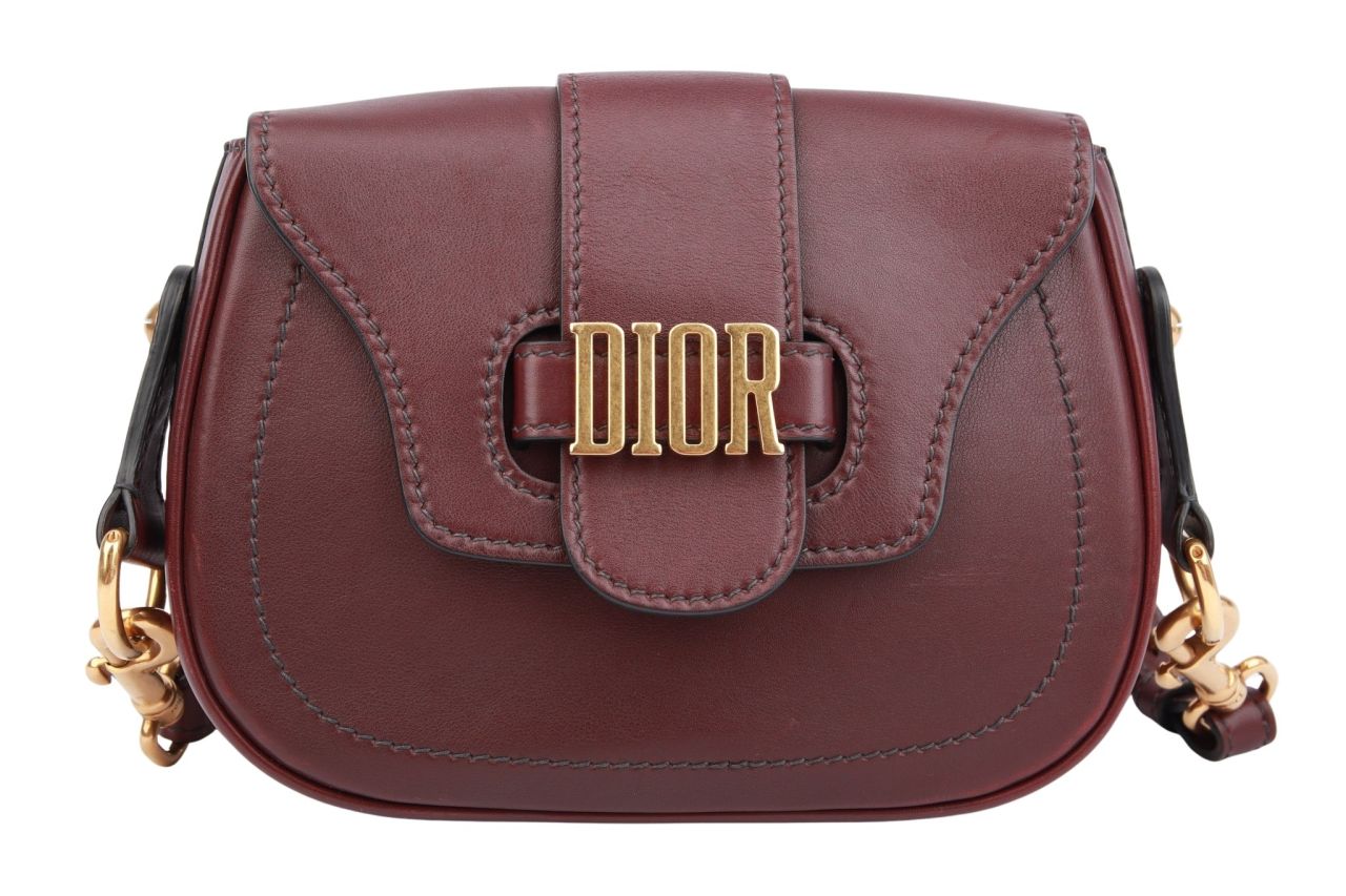 Dior D-Fence Bag Leder Bordeaux