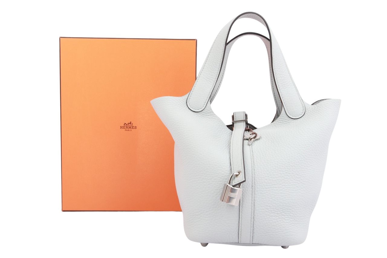 Hermès Picotin Lock PM Hellblau