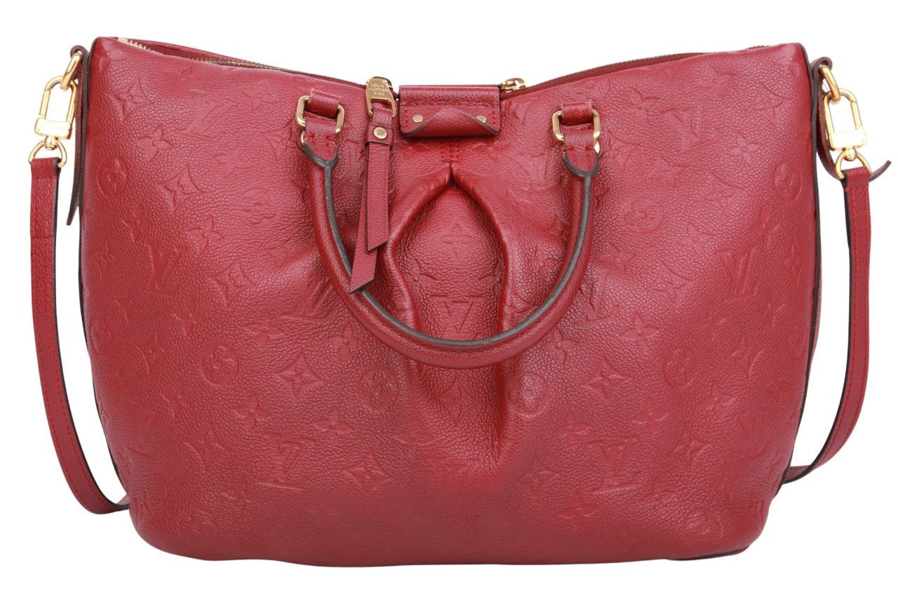 Louis Vuitton Mazarine PM Monogram Empreinte Burgundy