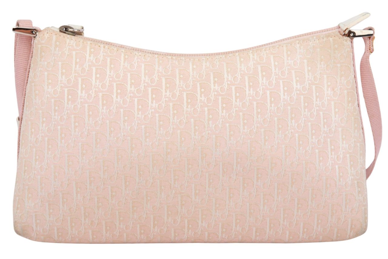 Dior Pochette Oblique Jacquard Rosa