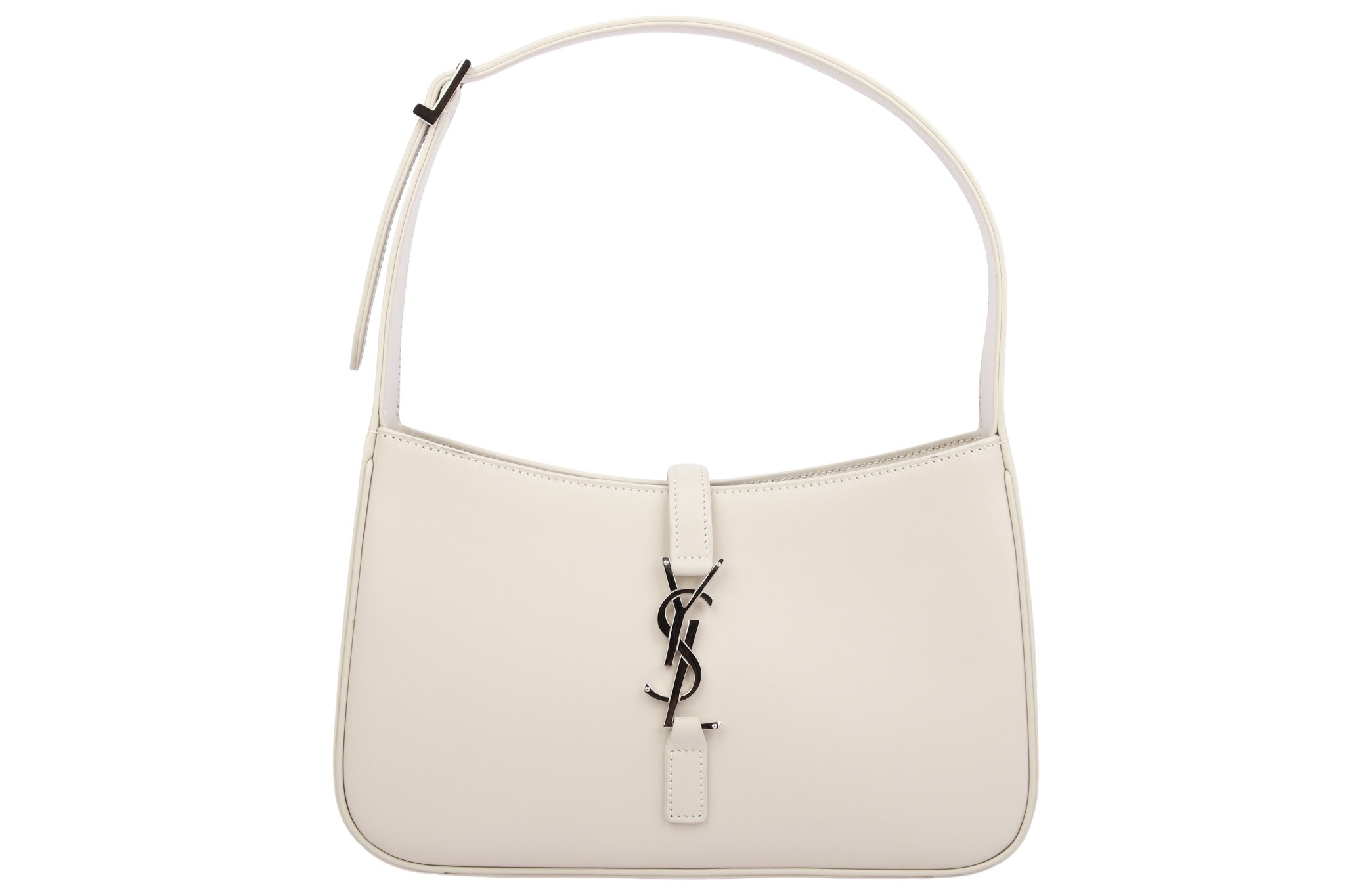 Saint Laurent LE 5 À 7 Shoulder Bag Creme