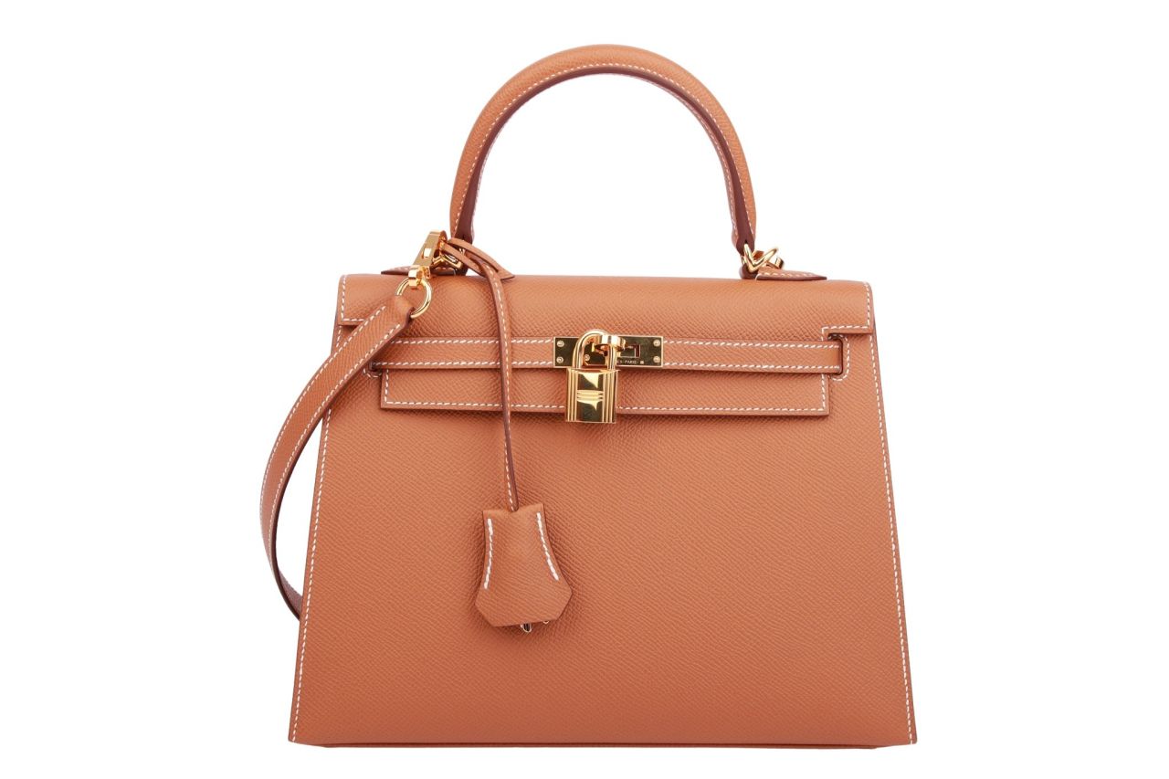 Hermès Kelly 25 Sellier Epsom Gold