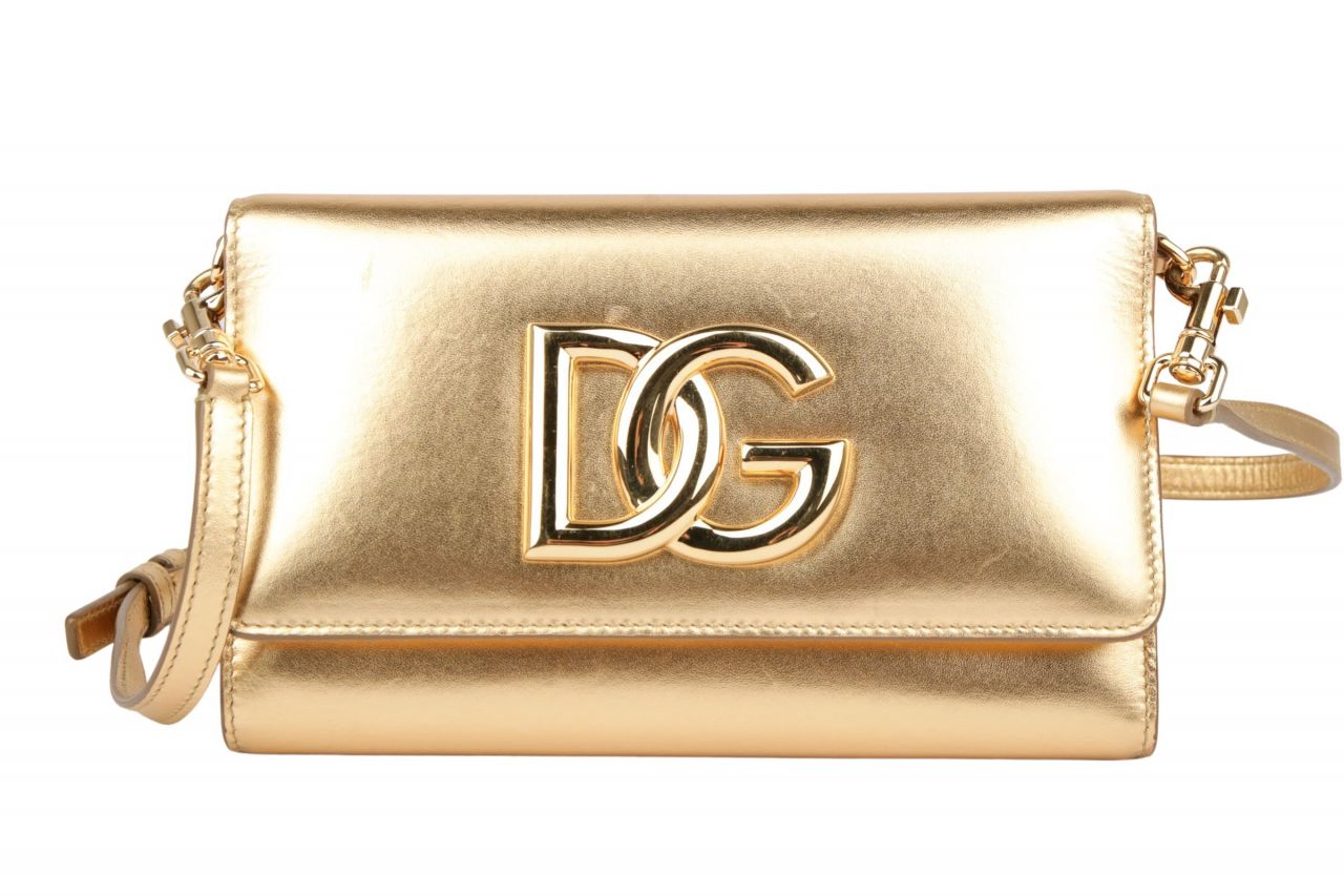 Dolce & Gabbana Clutch Crossbody Gold