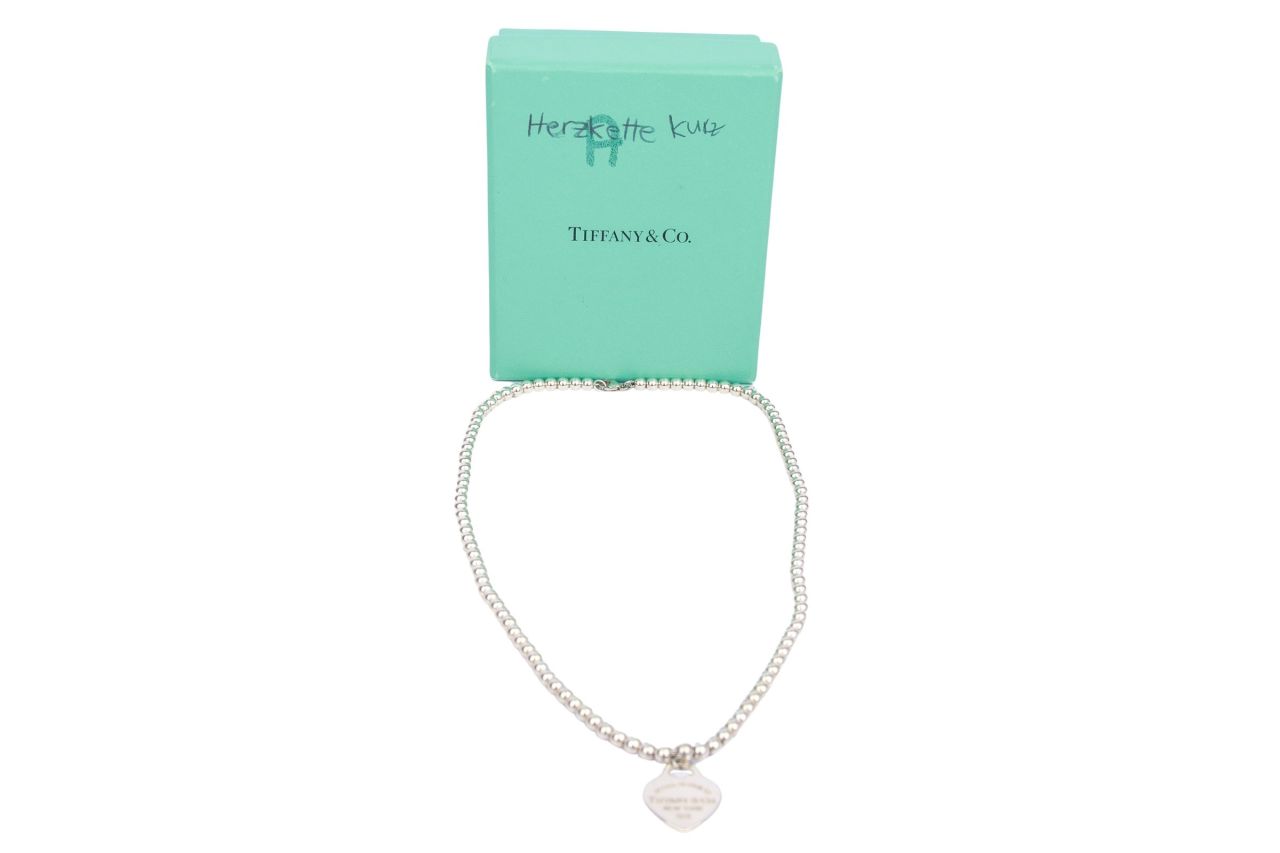 Tiffany & Co. Please Return to Tiffany Kette Herzanhänger Silber