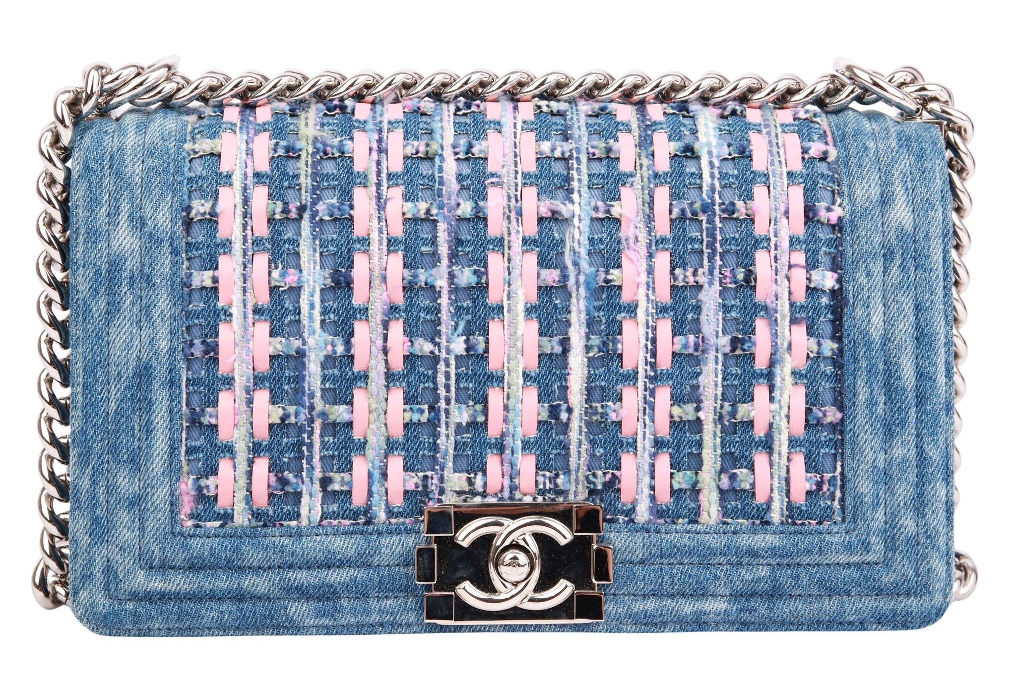 Chanel Boy Denim Bag Medium