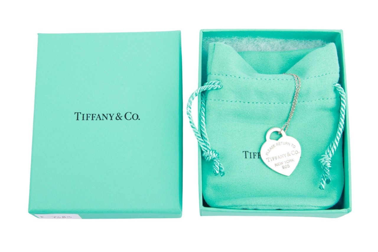 Tiffany & Co. Please Return to Tiffany Kette Herzanhänger Silber