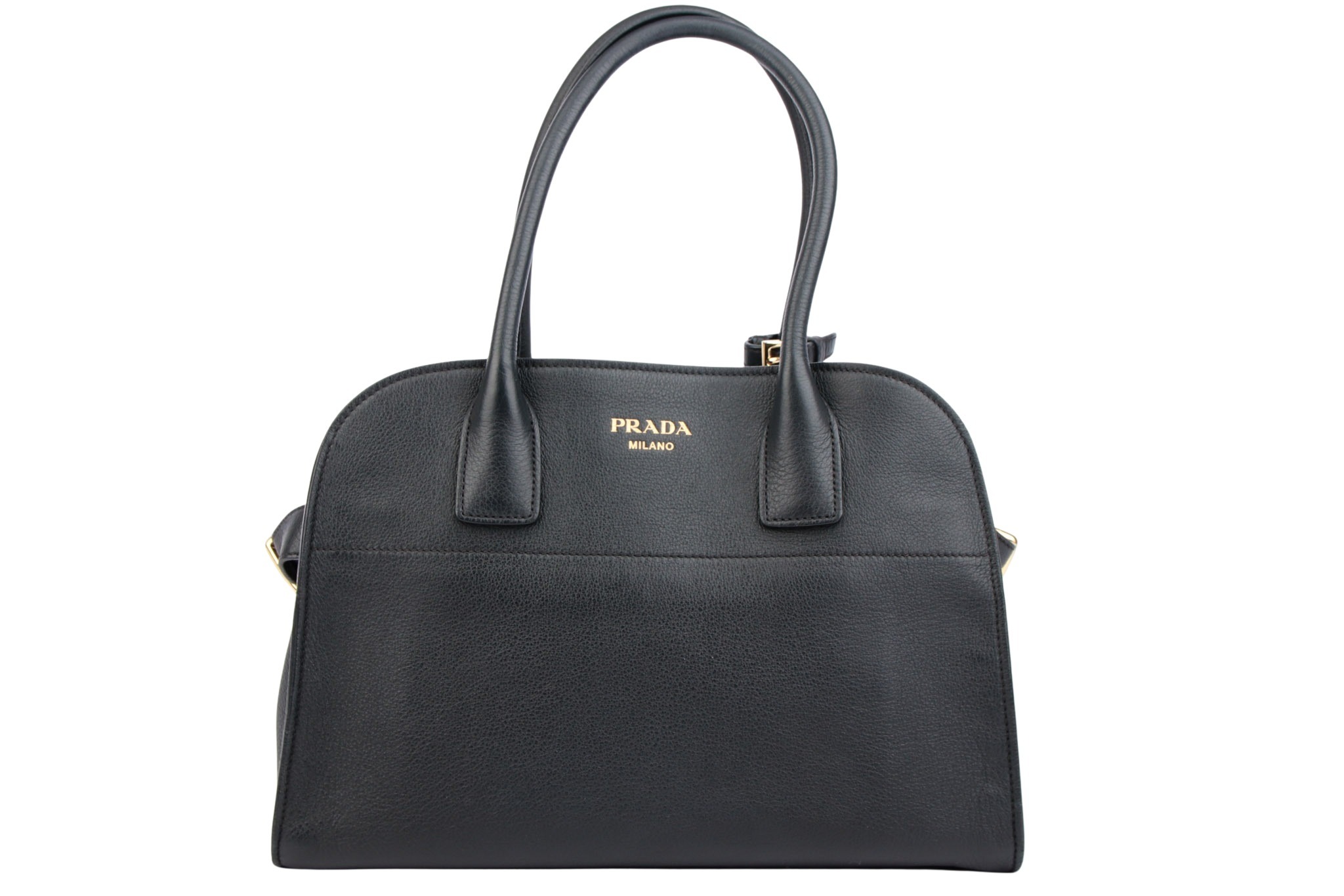 Prada Handtasche Leder Schwarz