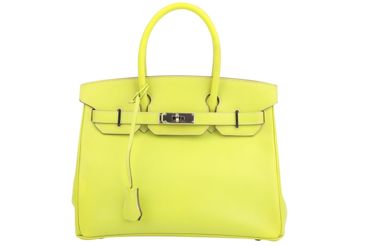 Hermès Birkin 30 Epsom Leather Kiwi