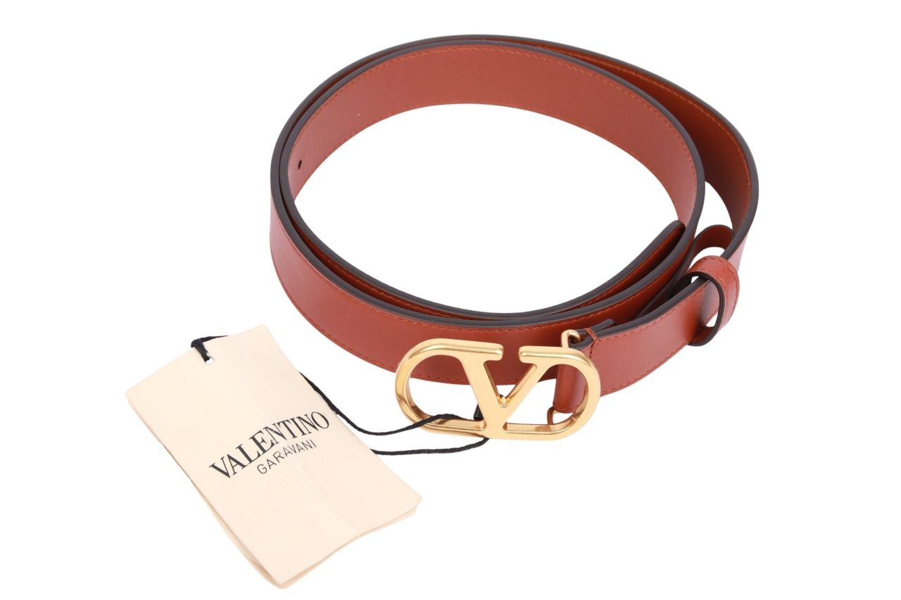 Valentino Gürtel Garavani Braun Gr. 90