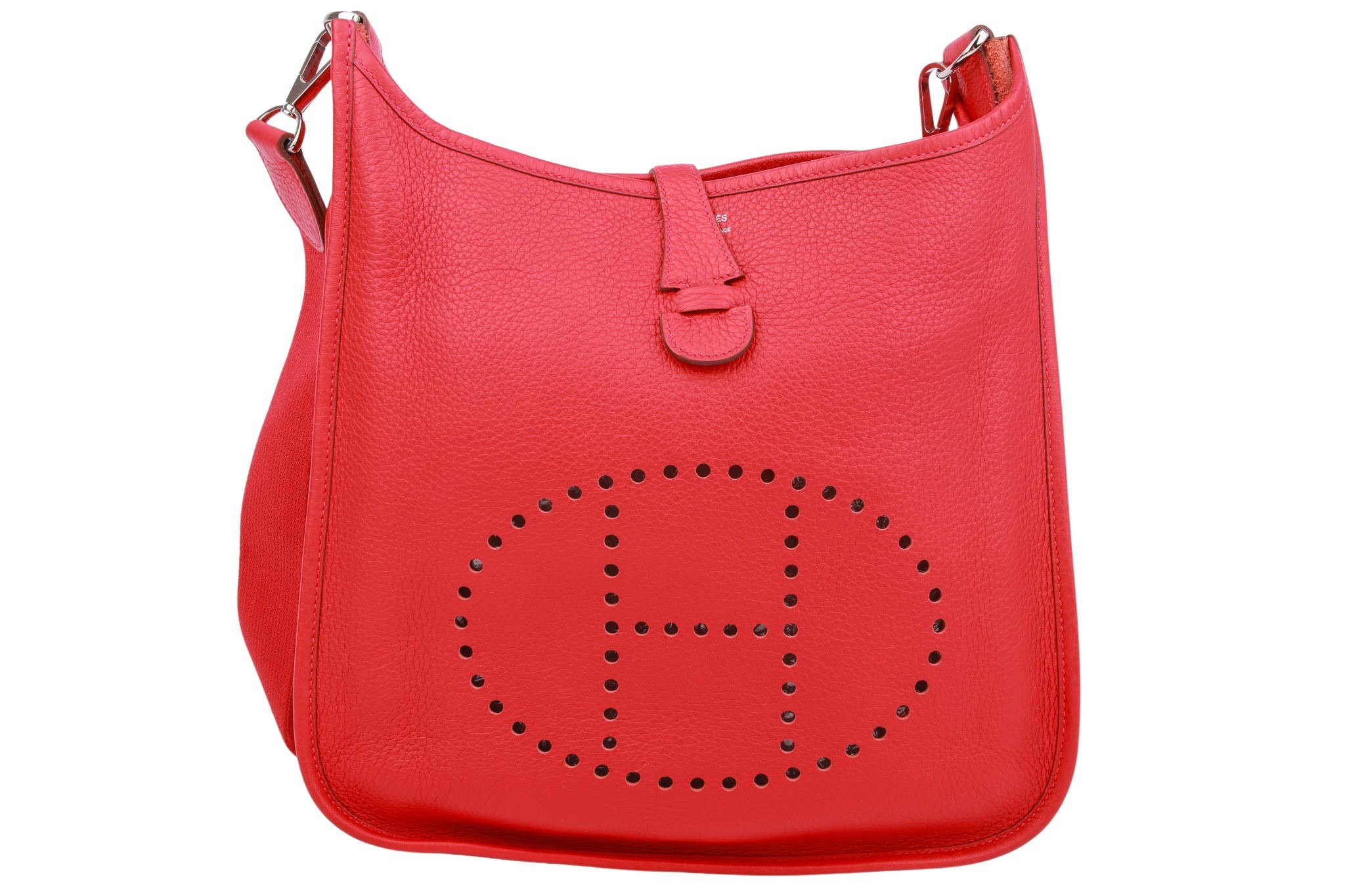 Hermès Evelyne PM 29 Taurillon Clemence Rouge