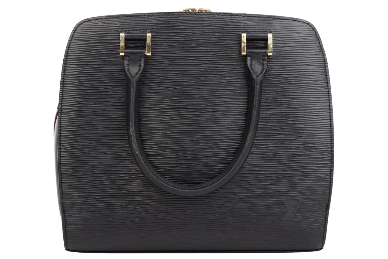 Louis Vuitton Pont Neuf PM Epi Leder Schwarz