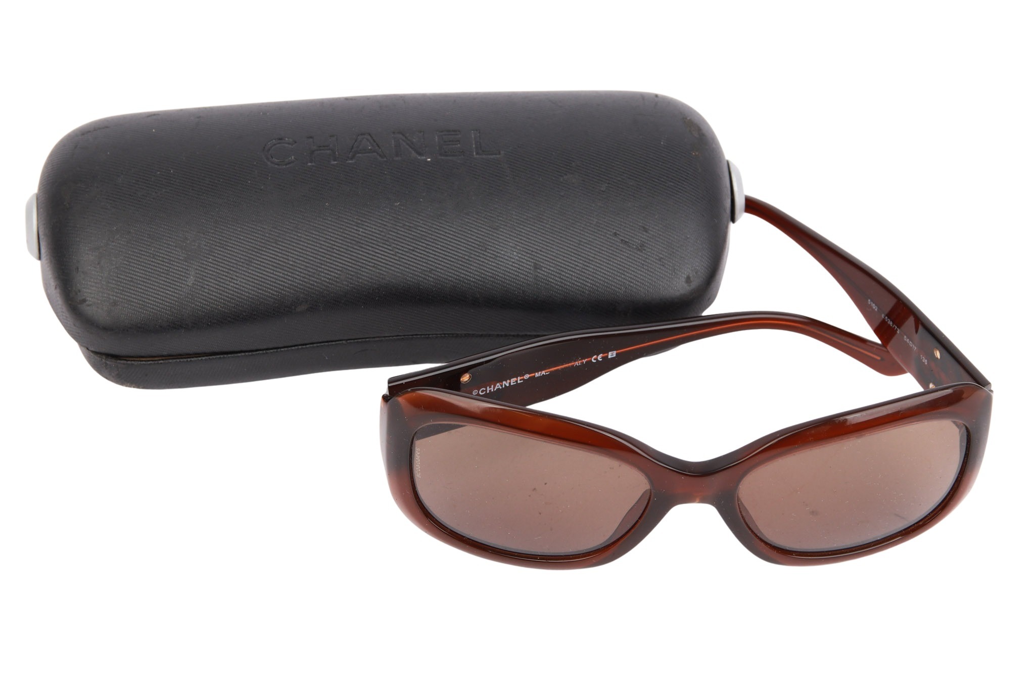 Chanel Sonnenbrille Braun