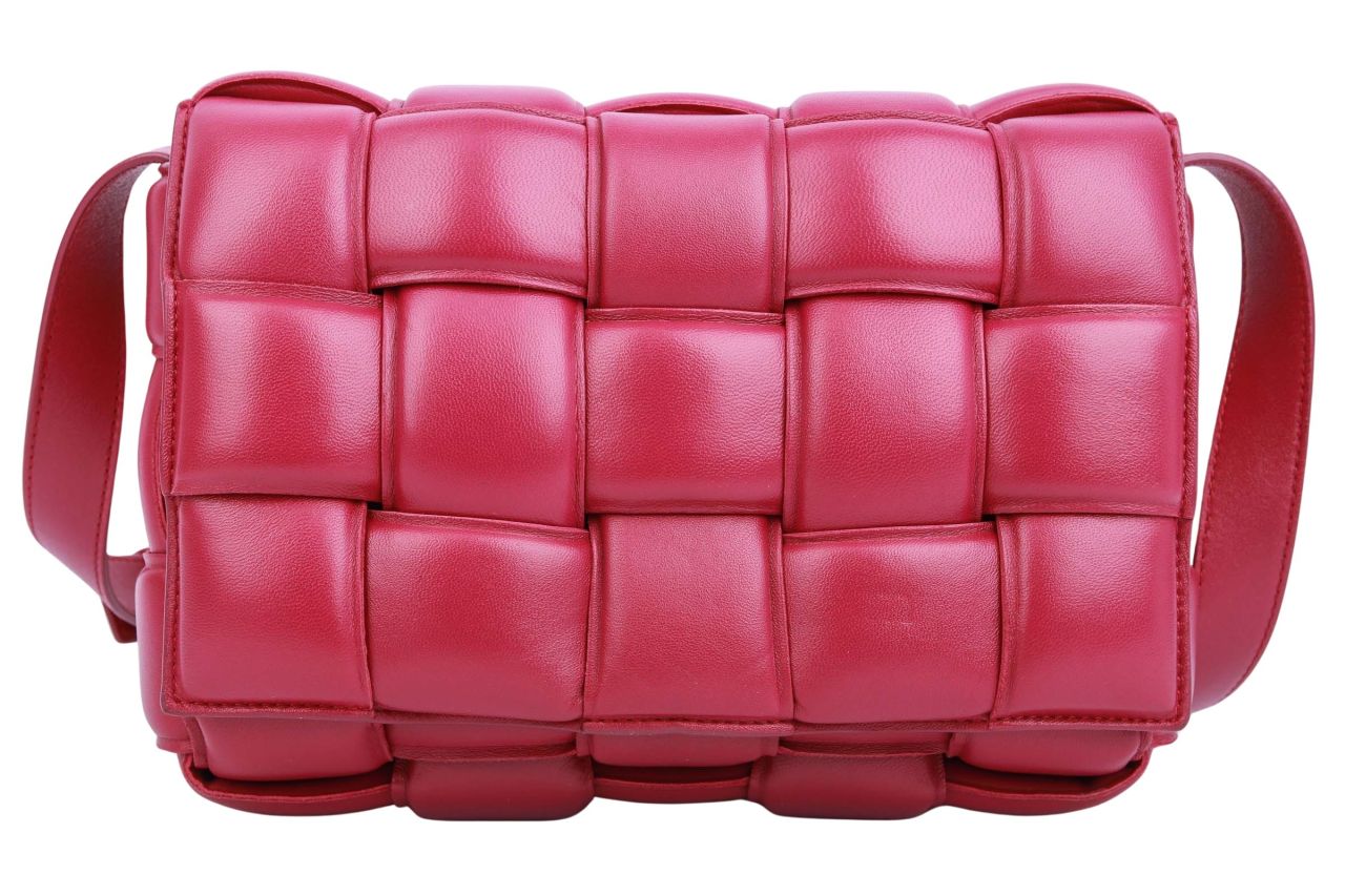 Bottega Veneta Padded Cassette Fuchsia