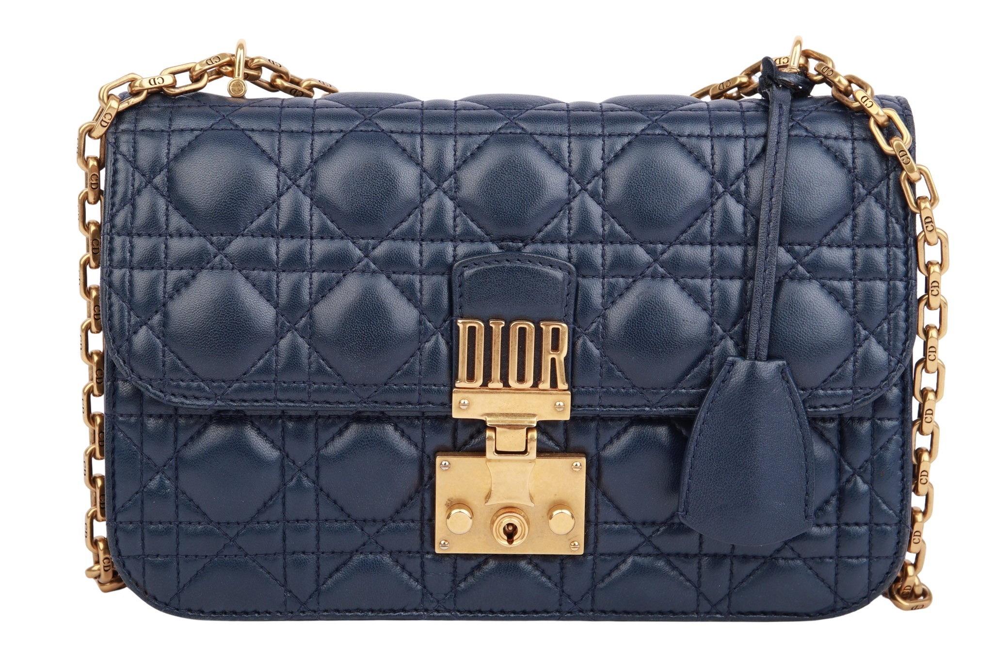 Dior Addict Bag Leder Blau