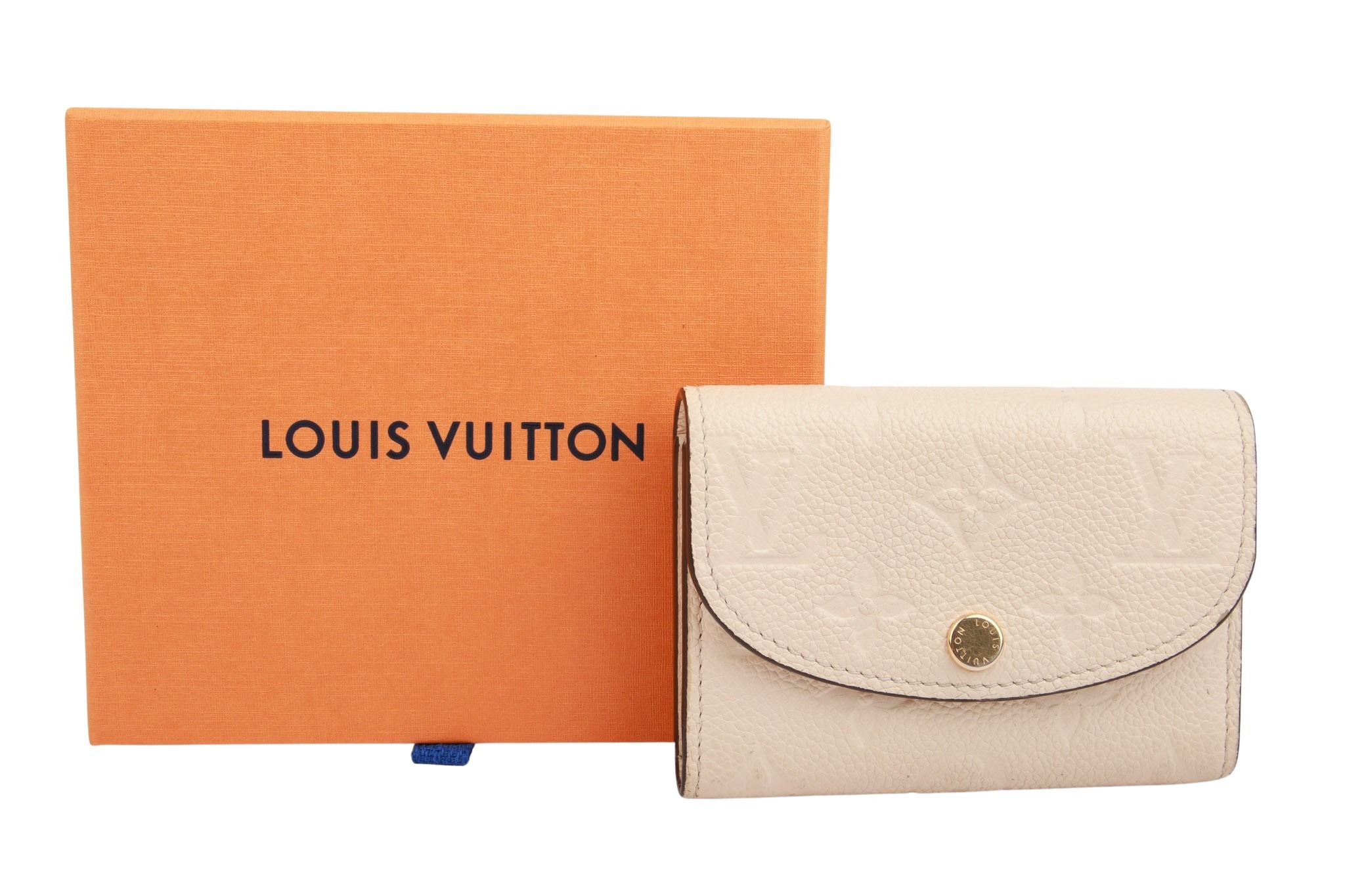 Louis Vuitton Wallet Monogram Empreinte Leder Creme