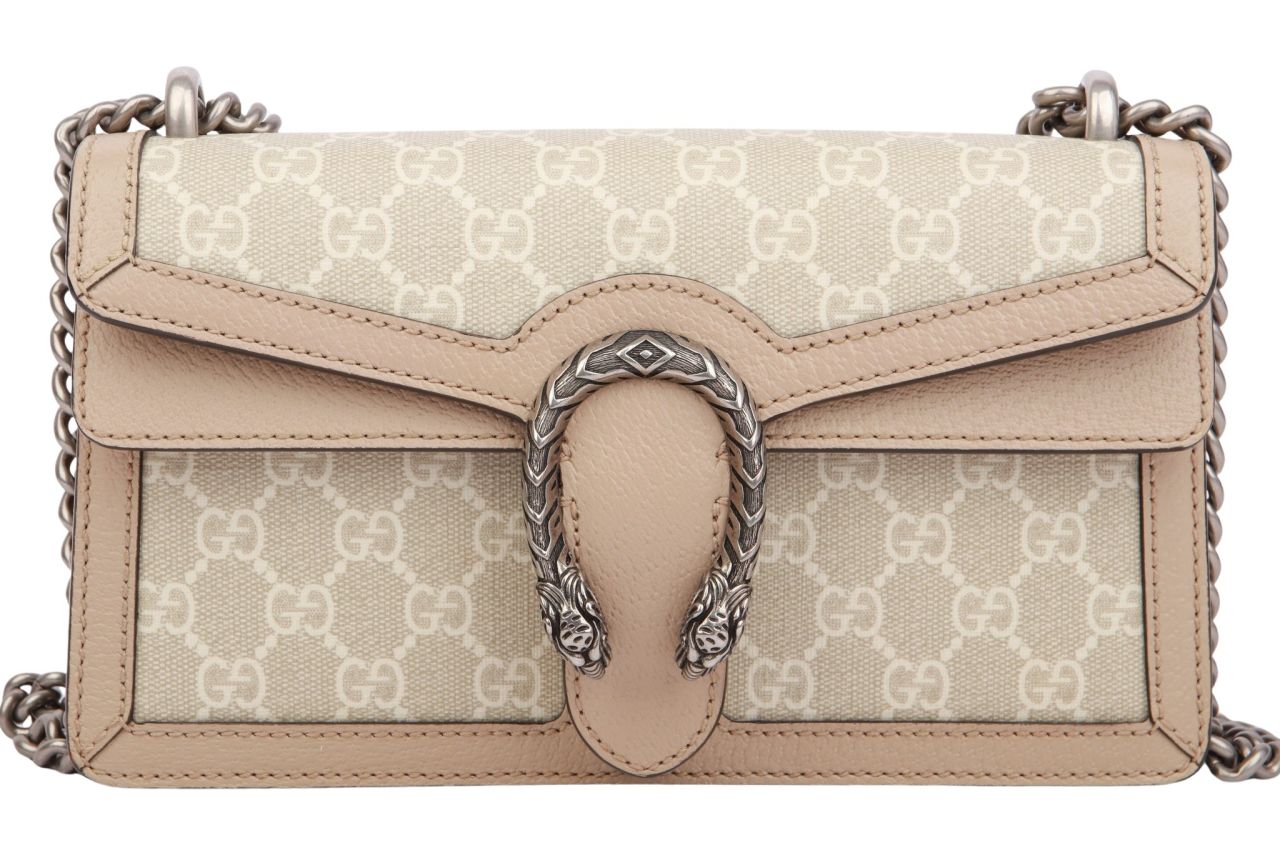 Gucci Dionysus Guccissima GG Canvas Taupe