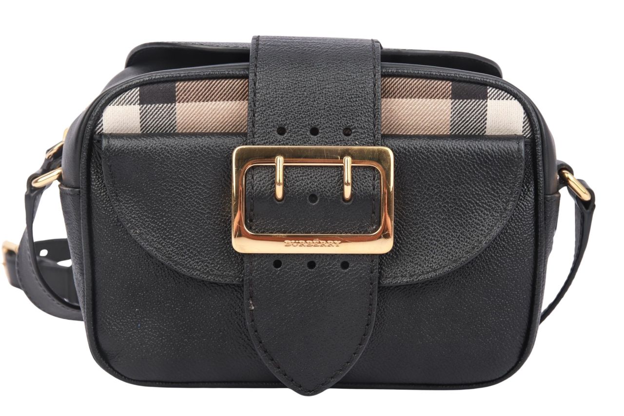 Burberry Bag Nova Check Braun / Schwarz