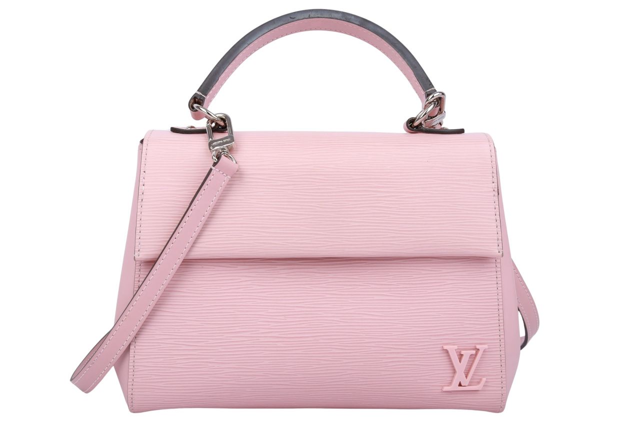 Louis Vuitton Cluny BB Epi Leder Rosa