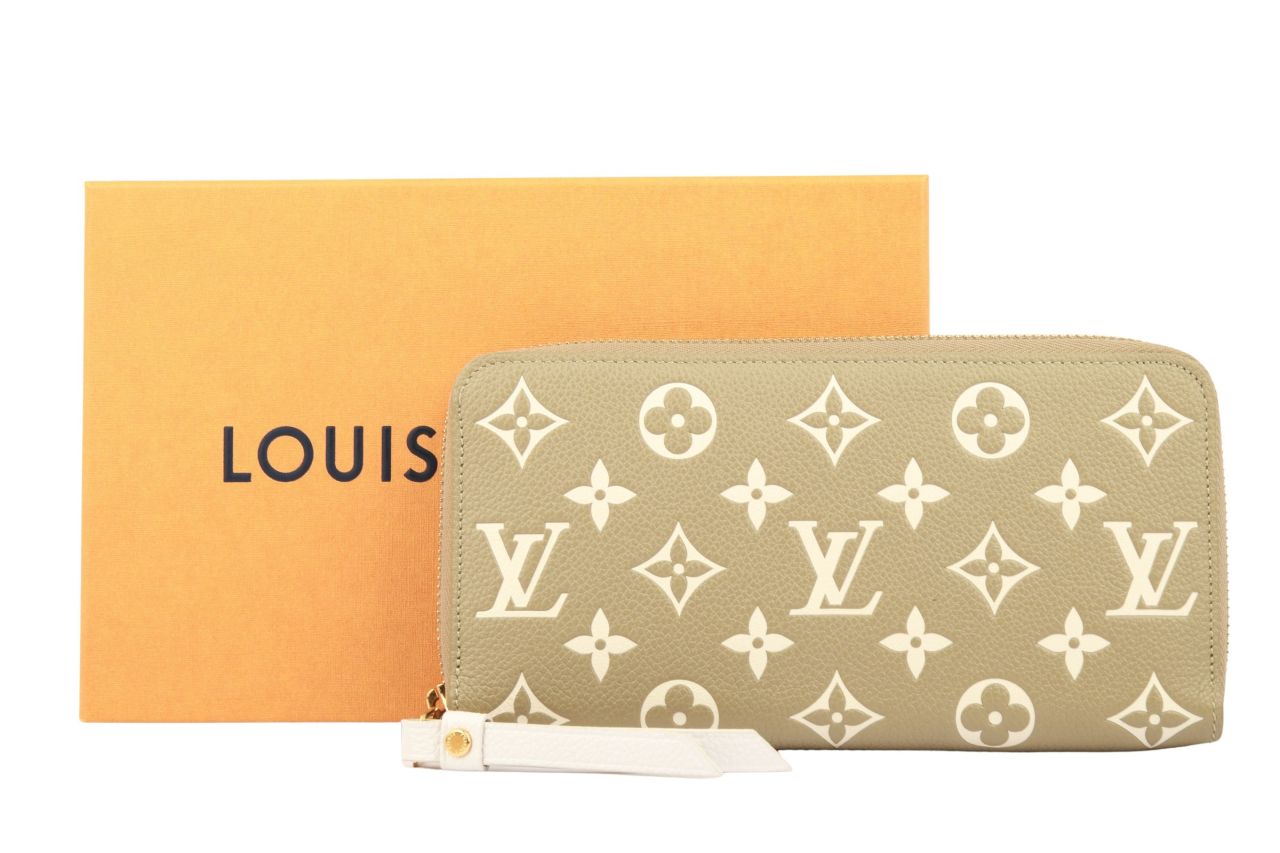 Louis Vuitton Zippy Portemonnaie Monogram Empreinte Leder
